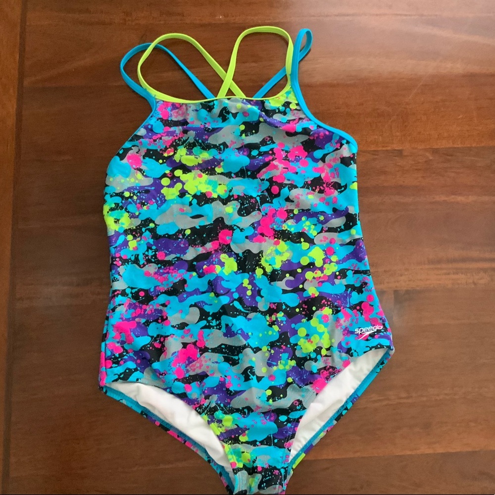 girls speedo one-piece bathing suit